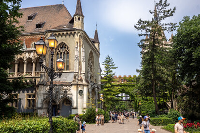 Vajdahunyad vára Vajdahunyad Castle Budapest
