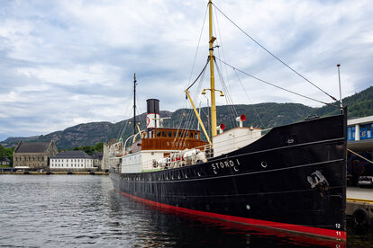 Vintage Norwegian steamship SS Stord Ⅰ
