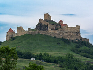 Die Festung Rupea, Rumänien