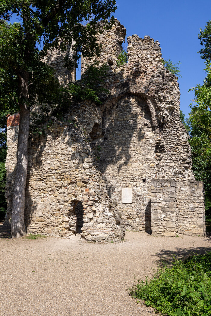 ruins of a Franciscan monastery, Budapest, Hungary